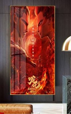 File gốc File in tranh natra ma đồng giáng thế NA161 (trang trí) phòng làm việc