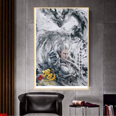 File in lụa File in tranh natra ma đồng giáng thế NA173 (tân cổ điển) File in tranh natra ma đồng giáng thế NA173