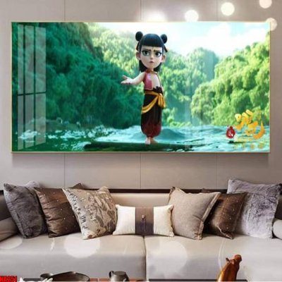 Download file gốc File in tranh natra ma đồng giáng thế NA251 (in lụa) cao cấp