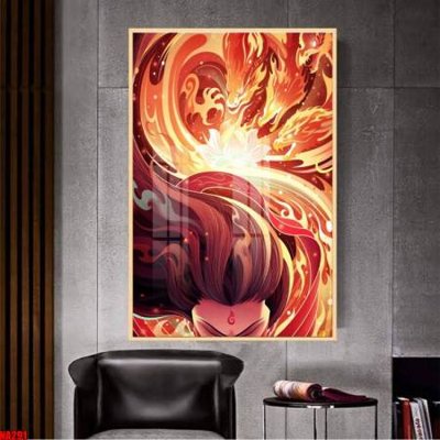 File ảnh File in tranh natra ma đồng giáng thế NA291 (gốc) cho trang trí nội thất