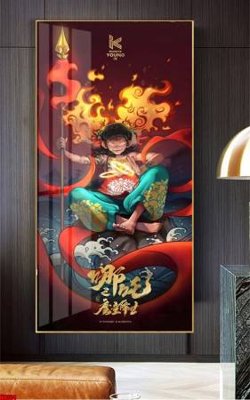 Hình ảnh file gốc File in tranh natra ma đồng giáng thế NA304 cho in UV