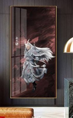 File gốc File in tranh natra ma đồng giáng thế NA320 (in lụa) tranh mã đáo