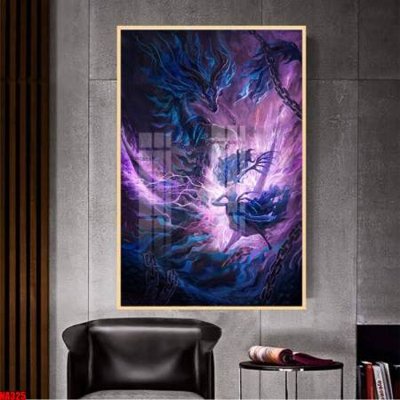 Tải file gốc File in tranh natra ma đồng giáng thế NA325 (bản PSD) chỉnh sửa được