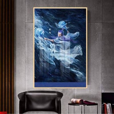 Tải về hình ảnh gốc File in tranh natra ma đồng giáng thế NA327 sắc nét