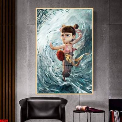 Download file gốc File in tranh natra ma đồng giáng thế NA329 (in mica) trong suốt