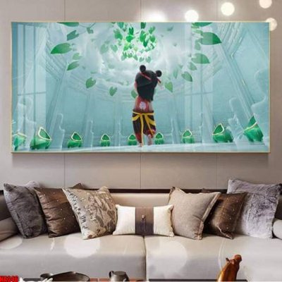 Download file gốc File in tranh natra ma đồng giáng thế NA346 (in mica) 3D