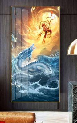 File gốc File in tranh natra ma đồng giáng thế NA387 (bản quyền) cho in ấn