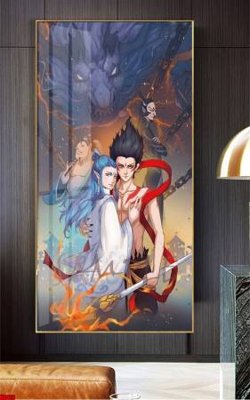 Tải file File in tranh natra ma đồng giáng thế NA410 (gốc) làm tranh treo tường