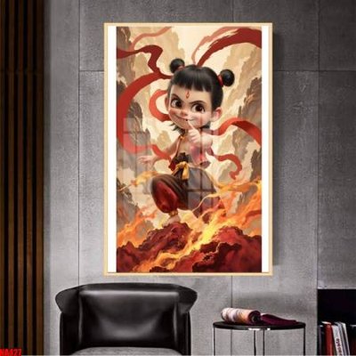 File ảnh File in tranh natra ma đồng giáng thế NA427 (gốc) in Hiflex