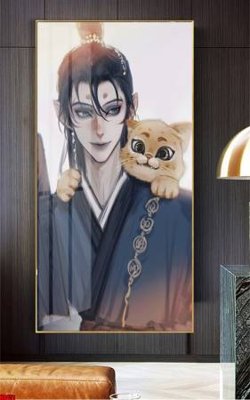 File gốc File in tranh natra ma đồng giáng thế NA451 (trang trí) cho phòng khách