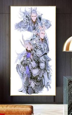 Download file gốc File in tranh natra ma đồng giáng thế NA466 (in lụa) nghệ thuật