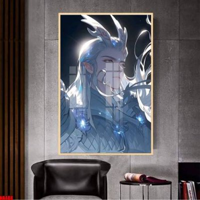 File ảnh File in tranh natra ma đồng giáng thế NA488 (gốc) in poster