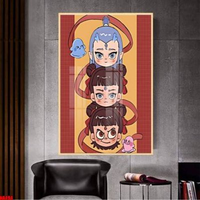 File tranh in trần 3D File in tranh natra ma đồng giáng thế NA494 (ảnh gốc)