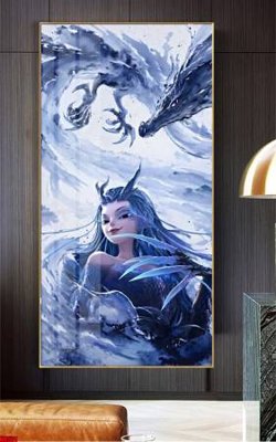 File tranh File in tranh natra ma đồng giáng thế NA501 (bản gốc) treo phòng ăn