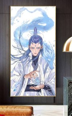 File gốc File in tranh natra ma đồng giáng thế NA522 (trang trí) phòng ngủ