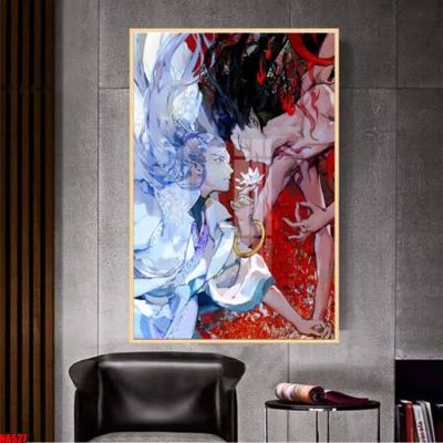 File gốc File in tranh natra ma đồng giáng thế NA527 (cho in UV) siêu nét