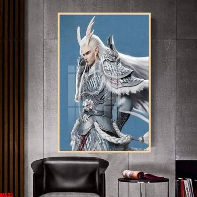 File in ấn chuyên nghiệp File in tranh natra ma đồng giáng thế NA533 (file gốc)