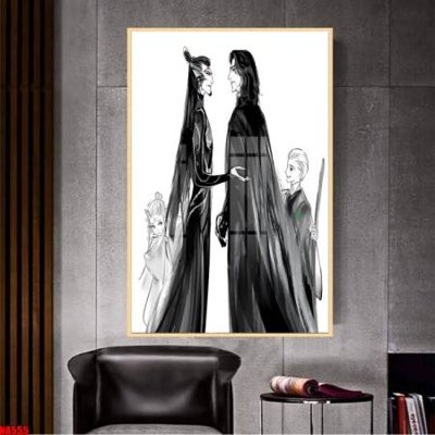 Chi tiết file ảnh File in tranh natra ma đồng giáng thế NA555 sắc nét