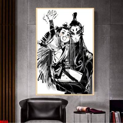 File ảnh File in tranh natra ma đồng giáng thế NA556 (gốc) in biển hiệu