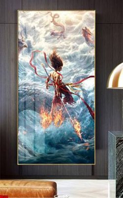 File gốc File in tranh natra ma đồng giáng thế NA563 (cho in UV) siêu nét