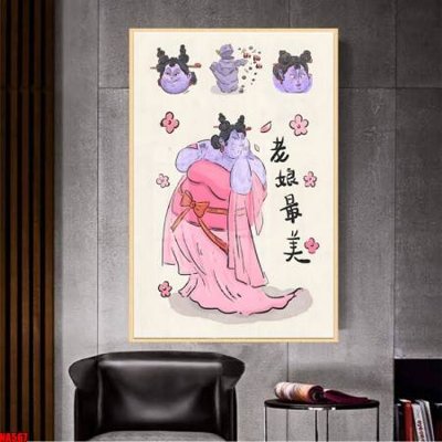 File tranh File in tranh natra ma đồng giáng thế NA567 (gốc) in backlit film