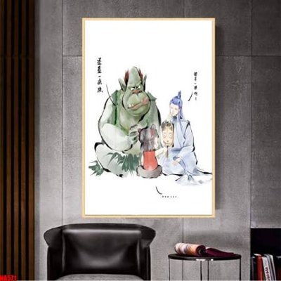 File in ấn File in tranh natra ma đồng giáng thế NA571 (bản gốc) sắc nét