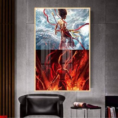 Download file ảnh gốc File in tranh natra ma đồng giáng thế NA572 để in ấn