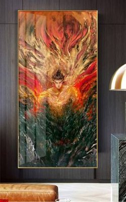 File tranh in trần File in tranh natra ma đồng giáng thế NA598 (ảnh gốc siêu nét)