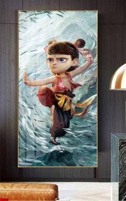 Tệp tin gốc File in tranh natra ma đồng giáng thế NA666 (dùng cho in ấn) chuyên nghiệp