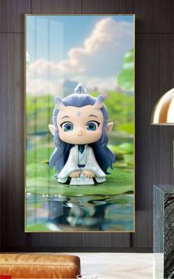 File in trần File in tranh natra ma đồng giáng thế NA683 (file gốc) xuyên sáng