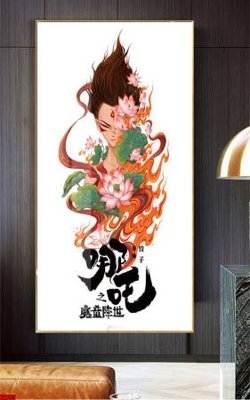 File tranh ảnh gốc File in tranh natra ma đồng giáng thế NA705 dùng cho in khổ lớn