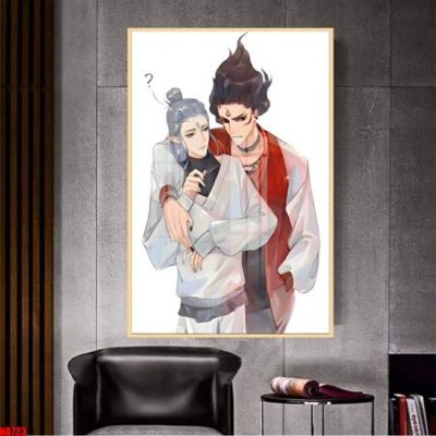 Ảnh gốc File in tranh natra ma đồng giáng thế NA723 (siêu chi tiết) để in ấn