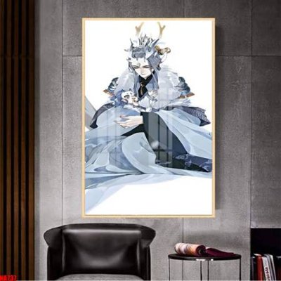 File PSD File in tranh natra ma đồng giáng thế NA737 (gốc) nhiều lớp (multi-layer)