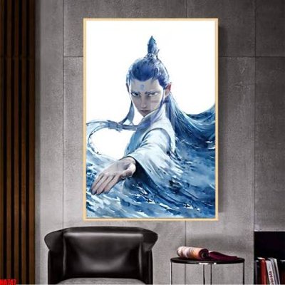 File gốc File in tranh natra ma đồng giáng thế NA747 (in lụa) họa tiết 3D