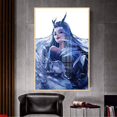 File tranh File in tranh natra ma đồng giáng thế NA755 (ảnh gốc) cho in ấn kỹ thuật số