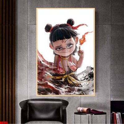 File gốc File in tranh natra ma đồng giáng thế NA765 (in tráng gương) sang trọng