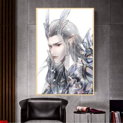 File PSD File in tranh natra ma đồng giáng thế NA776 (bản gốc) đã tách nền