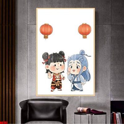 Mua file tranh gốc File in tranh natra ma đồng giáng thế NA782 tại Filetranh.com