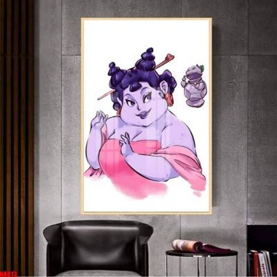 File tranh File in tranh natra ma đồng giáng thế NA813 (gốc) in trên kính