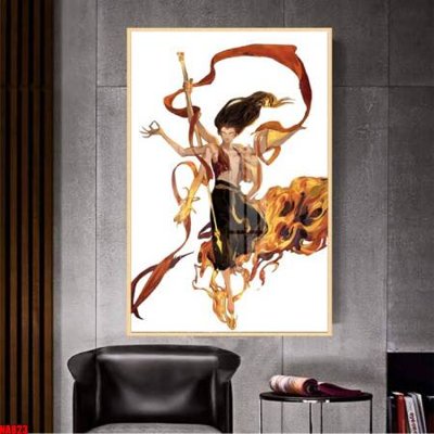 File tranh File in tranh natra ma đồng giáng thế NA823 (file gốc) chuẩn màu in