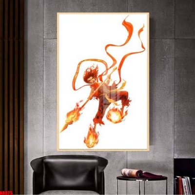 File tranh gốc File in tranh natra ma đồng giáng thế NA825 chủ đề hiện đại