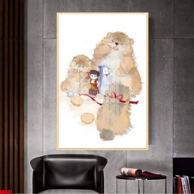 File in trần File in tranh natra ma đồng giáng thế NA831 (bản gốc) 5D