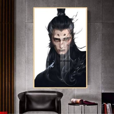 Chi tiết file ảnh File in tranh natra ma đồng giáng thế NA832 sắc nét