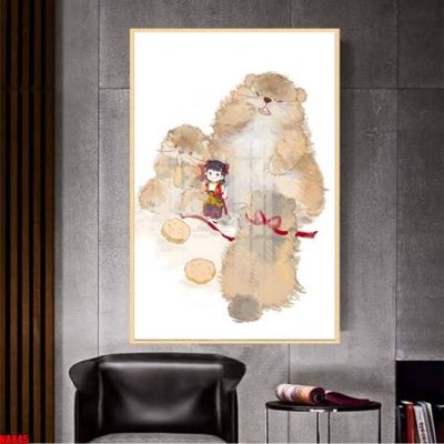 File gốc File in tranh natra ma đồng giáng thế NA845 (thiết kế) độc quyền