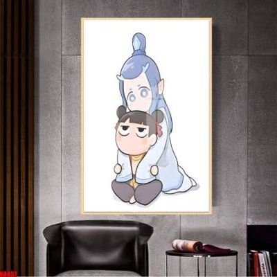 File tranh gốc File in tranh natra ma đồng giáng thế NA857 (sắc nét từng chi tiết)