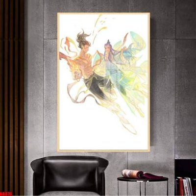 File ảnh File in tranh natra ma đồng giáng thế NA876 (gốc) in biển hiệu