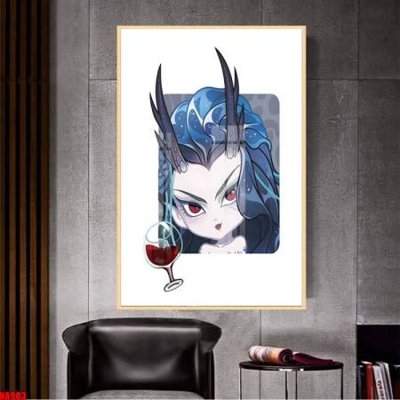 File in trần File in tranh natra ma đồng giáng thế NA903 (file gốc) chủ đề vũ trụ