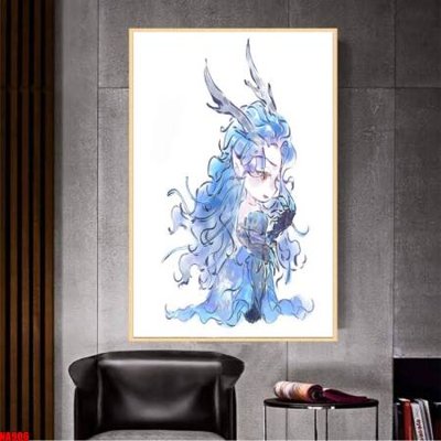 File gốc File in tranh natra ma đồng giáng thế NA906 (vector) cho in ấn