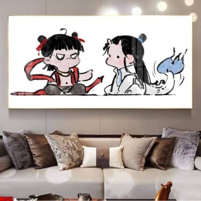 File in trần File in tranh natra ma đồng giáng thế NA952 (bản gốc) trời sao