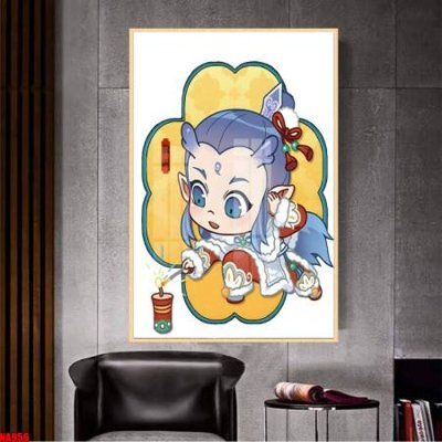 Tải file File in tranh natra ma đồng giáng thế NA956 (gốc) chủ đề tâm linh